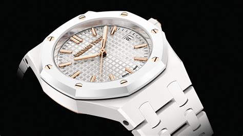 white audemars piguet|audemars piguet black ceramic.